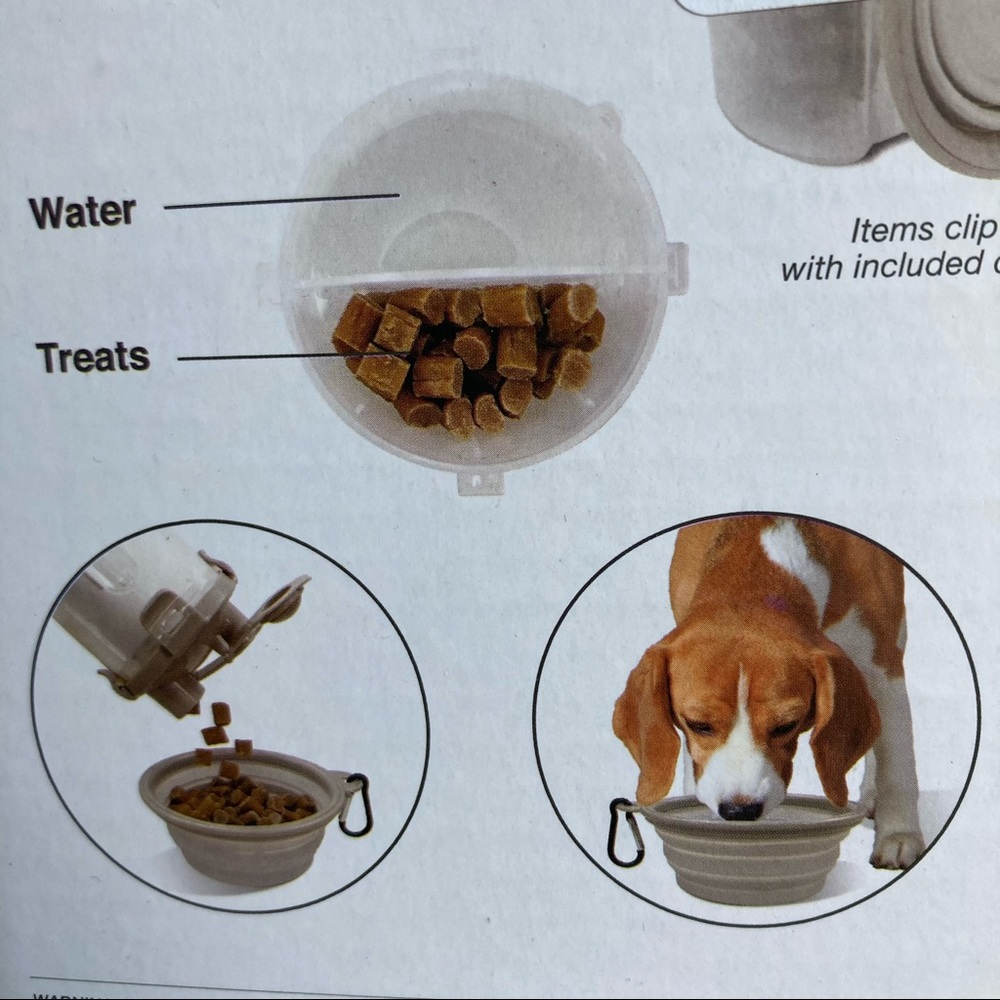 Brookstone Pet Travel Set - Picture 2 of 2